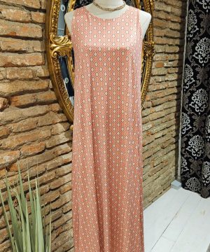 VESTIDO LICRA GEOMETRICO ROMBO