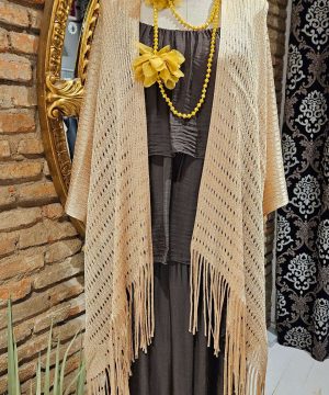 PONCHO PUNTO LUREX