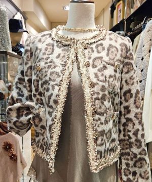 CHAQUETA PELITO ANIMAL PRINT BLOSS