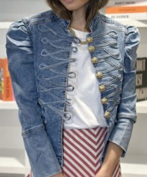 CHAQUETA MILITAR DENIM