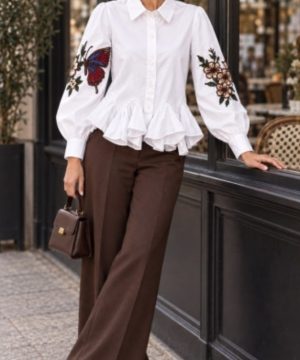 CAMISA MANGA MARIPOSA BLOSS